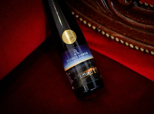 Flasche Silvaner Eiswein vom Weingut Ruppert, ein fränkischer Prädikatswein