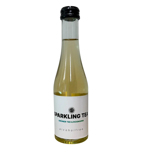 Sparkling Tea Grüner Tee & Rosmarin in der 0,2-Liter-Flasche vom Weingut Ruppert